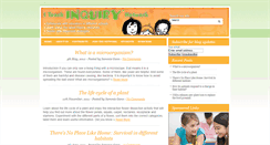 Desktop Screenshot of iteachinquiryblog.com